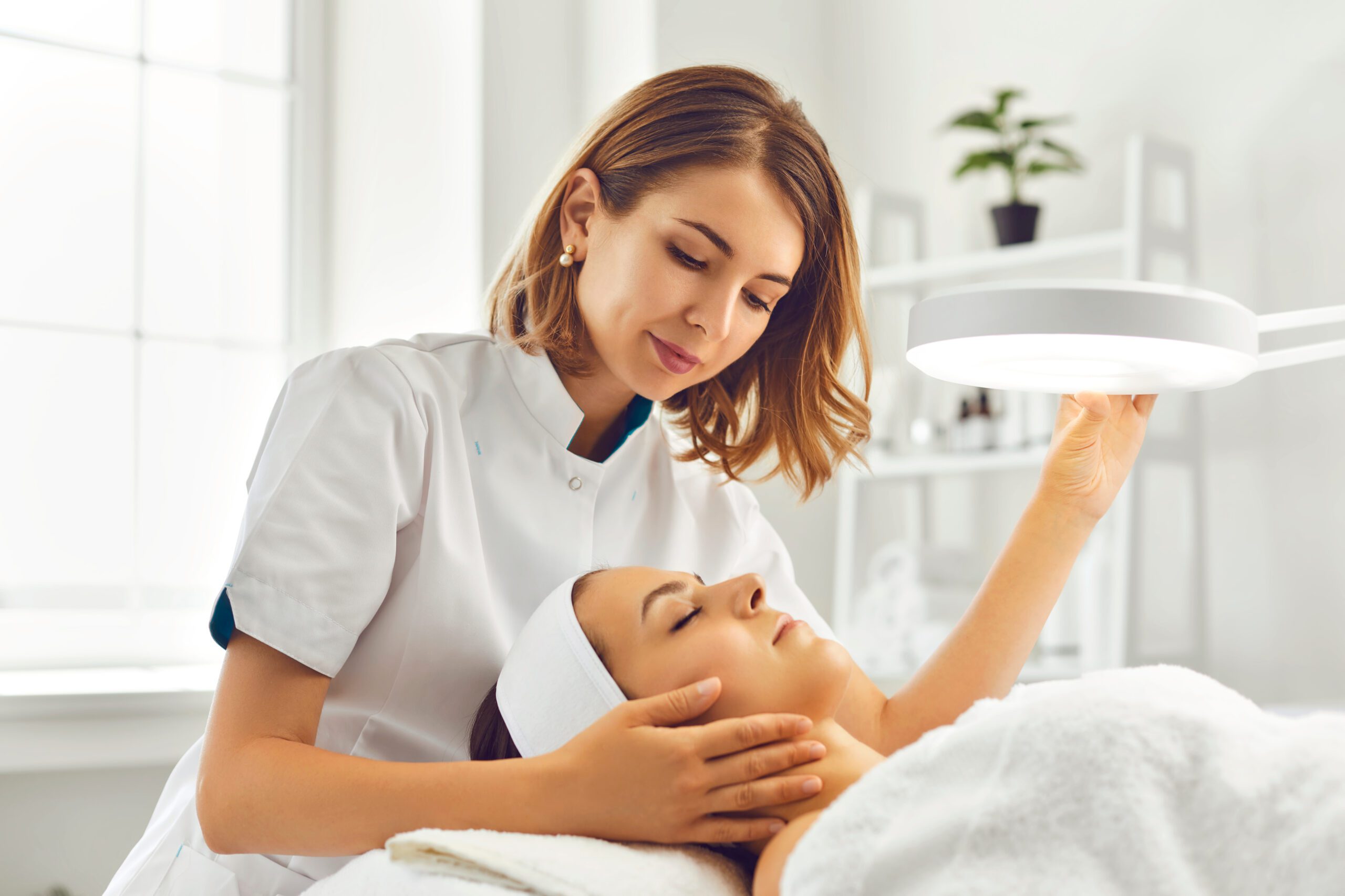 Young Woman Cosmetologist