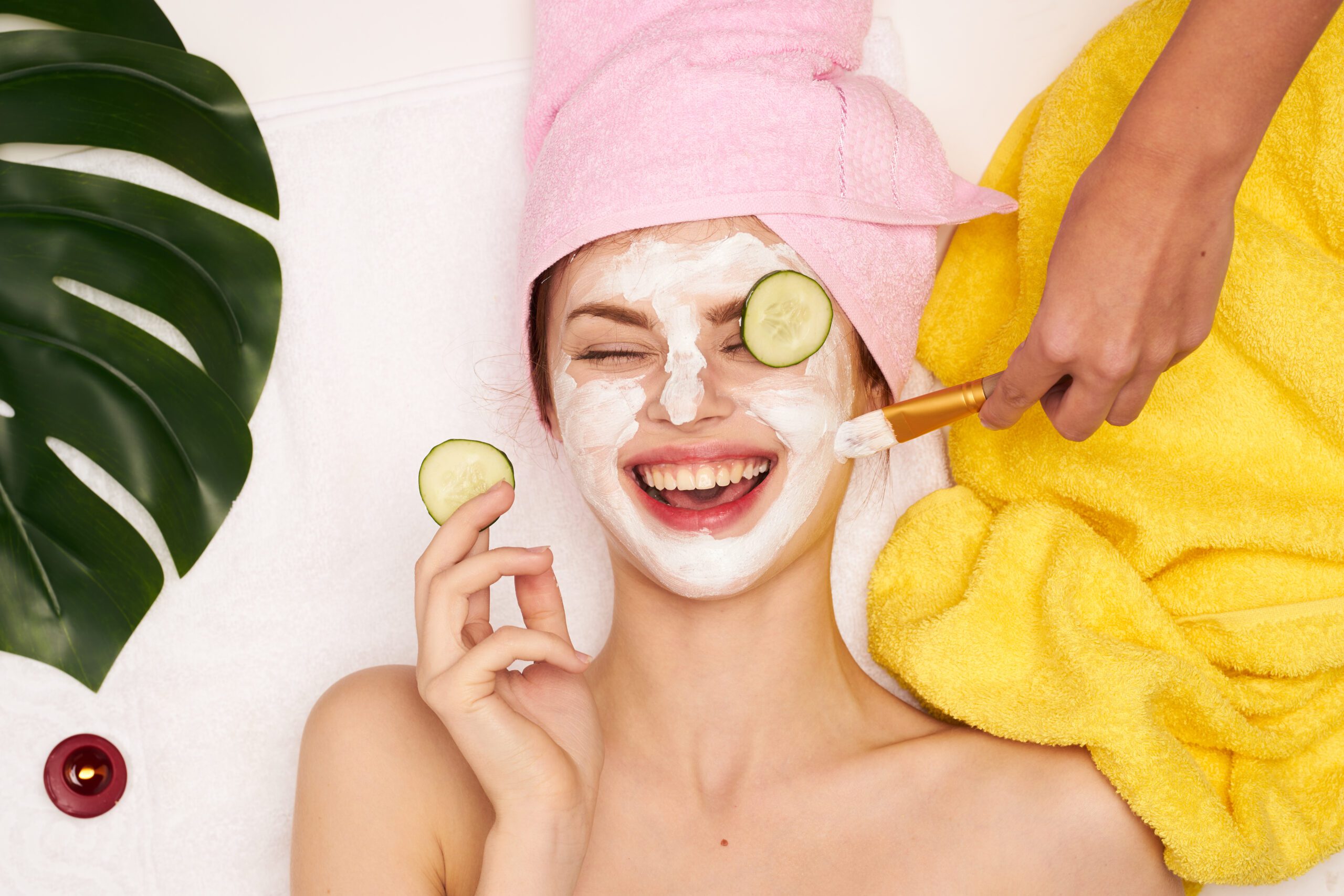 Mask for Skin Care Of Woman Young